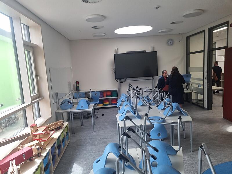 Erweiterungsbau der Grundschule Reuth in Forchheim wurde offiziell eingeweiht.