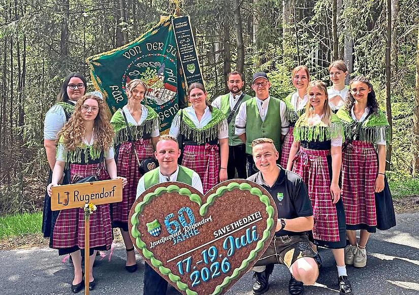 Die Landjugend Rugendorf freut sich auf viele Besucher zu ihrem Jubil&auml;um.Landjugend Rugendorf