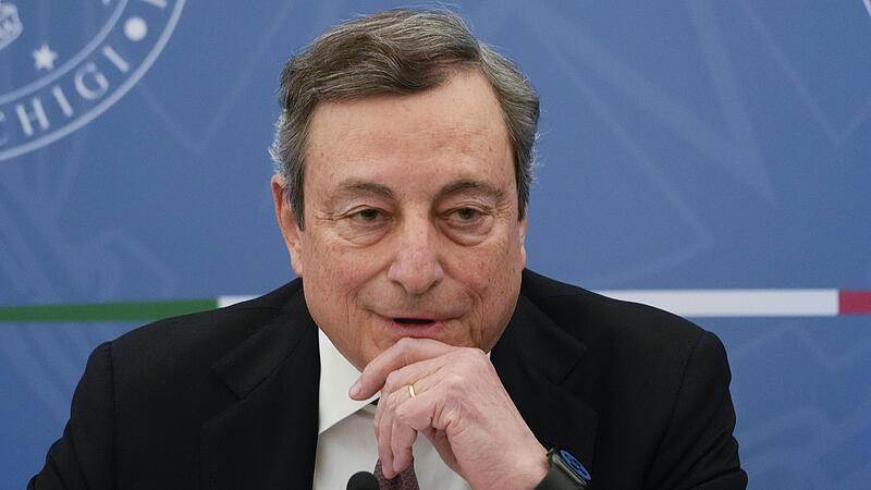Mario Draghi, Ministerpräsident von Italien