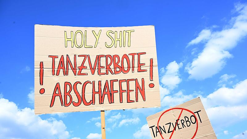Demo gegen Tanzverbot an Stillen Tagen