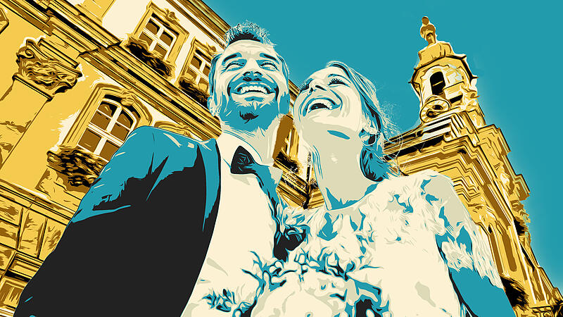 Kulmbach ist f&uuml;r Hochzeiten beliebt. Aber Schnapszahlen spielen keine gro&szlig;e Rolle.