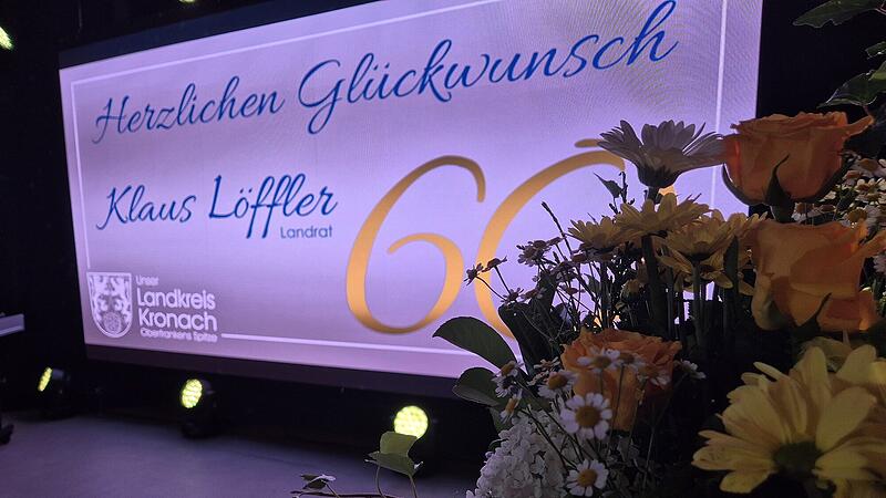 60. Geburtstag Klaus L&ouml;ffler60. Geburtstag: Kronachs Landrat Klaus L&ouml;ffler feiert