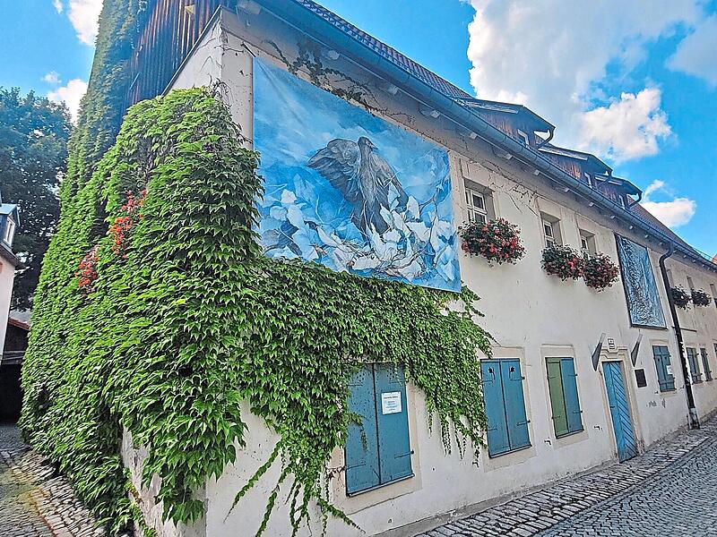 Das Badhaus ist das &auml;lteste Geb&auml;ude in der Stadt Kulmbach.