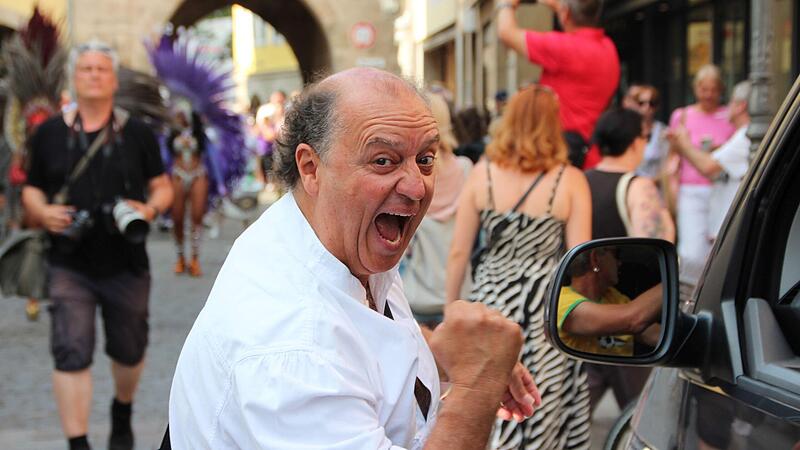 Coburgs „Mister Samba“: Rolf BeyersdorfSamba-City Coburg: Aufbau beginnt Coburgs „Mister Samba“: Rolf Beyersdorf ist Geschäftsführer vom Festival-Veranstalter Sambaco.