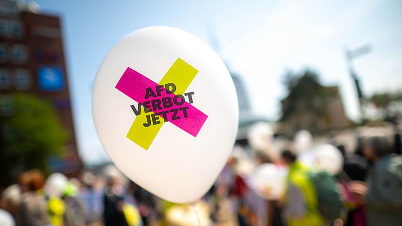 Protest für AfD-Verbot Protest für AfD-Verbot