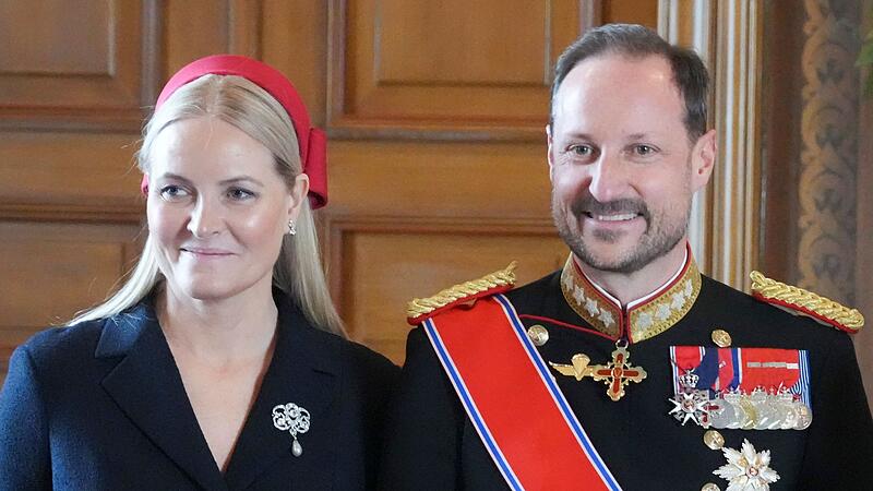 Das norwegische Kronprinzenpaar Mette-Marit und Haakon Das norwegische Kronprinzenpaar Mette-Marit und Haakon