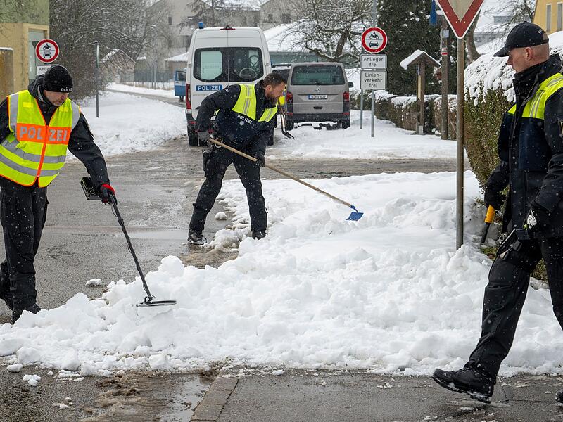 Spurensuche im Schnee
