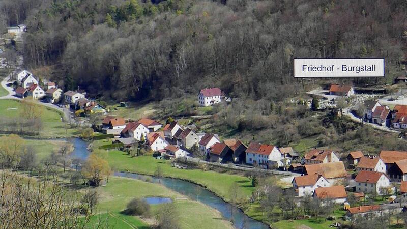 Die Standorte der ehemaligen Burgen Neideck &ndash; Fellendorf.Forchheim & Fr&auml;nkische Schweiz