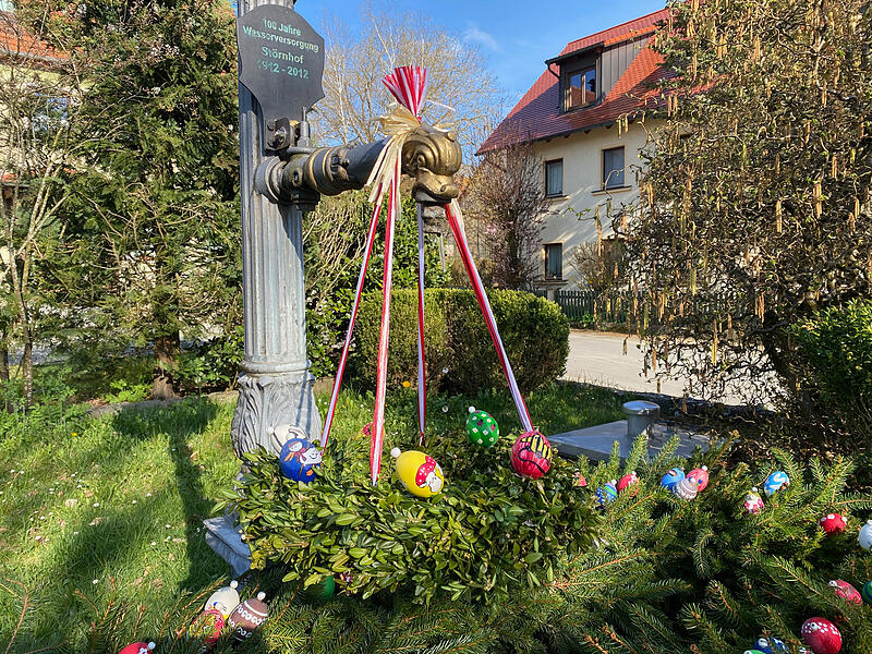Osterbrunnen St&ouml;rndorfOsterbrunnen Fr&auml;nkische Schweiz 2025 Teil 2