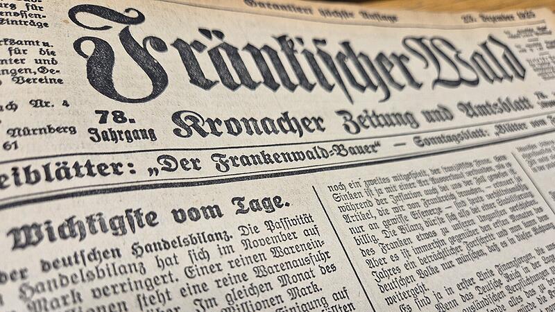 R&uuml;ckblick Zeitung