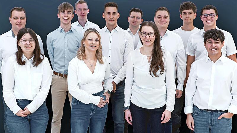 Die Kandidaten der Jungen B&uuml;rger Kirchehrenbach.