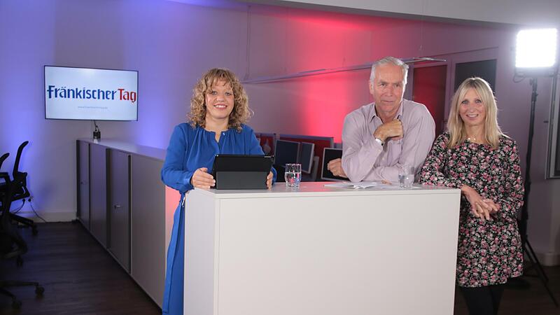 Andrea Pauly, Leiterin von fraenkischertag.de, FT-Redakteur Ekkehard Roepert und Sabine Memmel, Social-Media-Redakteurin, haben mit drei lokalen Referenten &uuml;ber das Thema Wohnen gesprochen.Forchheim & Fr&auml;nkische Schweiz
