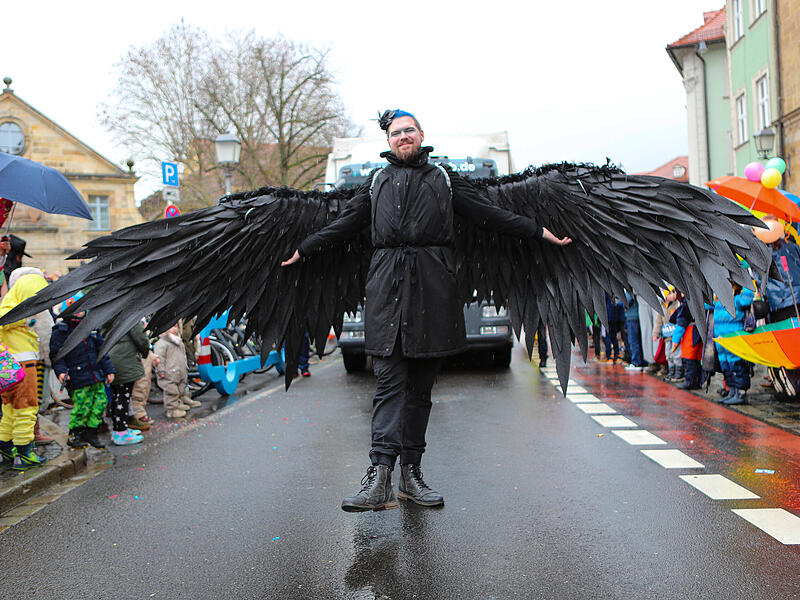Faschingsumzug 2026 in BambergTausende Besucher beim gro&szlig;en Faschingsumzug in Bamberg