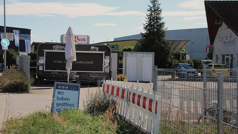 Einen Verkaufsstand gibt es schon.Forchheim & Fränkische Schweiz