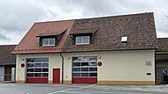 Die Umbauarbeiten am Feuerwehrhaus in Kleukheim ziehen sich wohl noch l&auml;ngere Zeit hin.