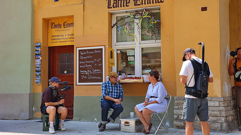 Tante Emma Laden Michelsberg Bamberg BR-Dreh Tante Emma Laden Michelsberg Bamberg BR-Dreh