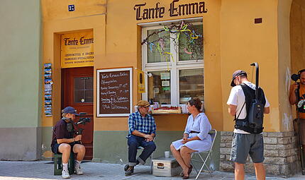 Tante Emma Laden Michelsberg Bamberg BR-Dreh