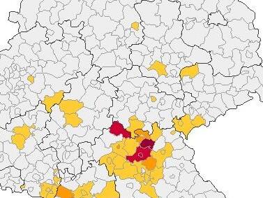 In Franken leben auff&auml;llig viele Menschen, die den Namen Leicht tragen.