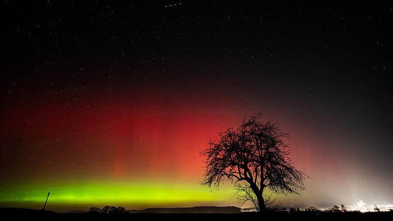 Polarlichter &uuml;ber BambergPolarlichter &uuml;ber Bamberg 2026