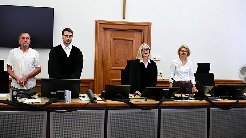 Landgericht Bamberg Kindesmissbrauch eigener Sohn Haßberge Die Zweite Jugendschutz-Kammer mit den Richtern Martin Fuchs und Marion Schmidt, sowie zwei Schöffen.