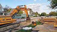 Baustelle Forchhheimer Straße In der Forchheimer Straße sind die Bauarbeiten in vollem Gang. Das Gute: Alles läuft nach Plan.