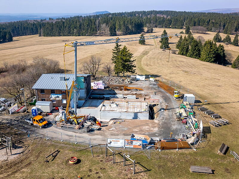 Kissinger H&uuml;tte in der Rh&ouml;n