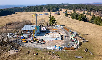 Kissinger H&uuml;tte in der Rh&ouml;n