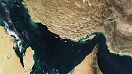 Satellitenaufnahme des Persischen Golfs Satellitenaufnahme des Persischen Golfs