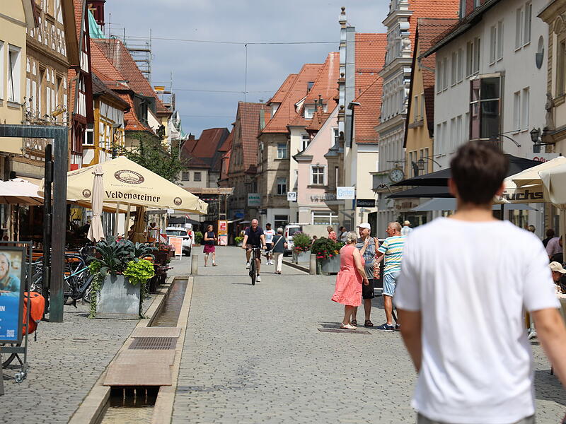 Die Forchheimer Innenstadt ist im Sommer belebtForchheim & Fr&auml;nkische Schweiz