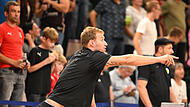 Baskets-Headcoach Anton Gavel gewann am Wochenende mit seinem Team den Medikamente-per-Klick-Cup in Bayreuth.