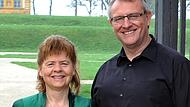 Die frühere Erste Geigerin der Bamberger Symphoniker, Eva Sohni-Wengoborski, und der Würzburger Musikprofessor Rudolf Ramming am Klavier huldigen Bartók.