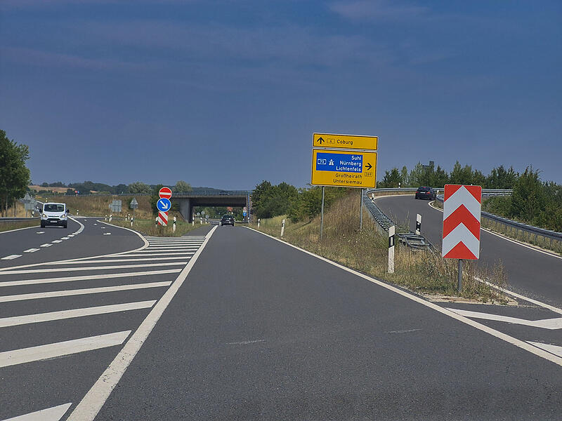 B4 bei Coburg