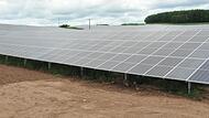 Die Solaranlage bei Reckertshausen kann 2600 Haushalte mit Strom versorgen.