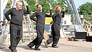 Dreimal Peer Gynt: (v. l.) Stephan Bach, Martin Habermeyer und Benjamin Bochmann