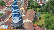 Notsicherung an Stadtkirche St. Bartholomäus Bad Brückenau