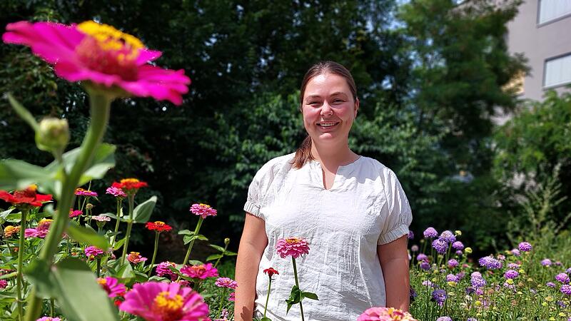 Kateryna Kaidashova will mit ihrem Projekt „Bloom & Bee“ die Welt verbessern.  Sie beginnt in Bamberg.