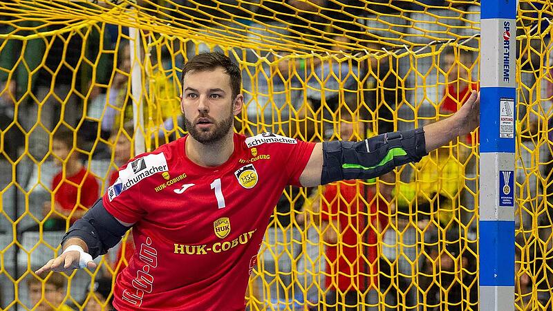 Stand vergangene Saison noch im Tor des HSC Coburg: Kristian van der Merwe, jetzt in Diensten der HSG Nordhorn-Lingen.