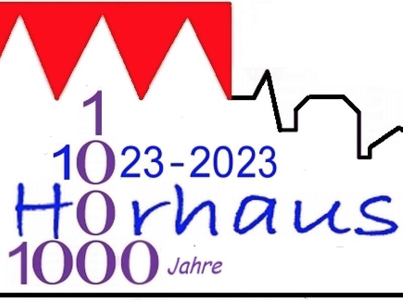 Ganz perfekt: Ein eigenes Logo haben sich die Horhäuser zu ihrem großen Jubiläum machen lassen.