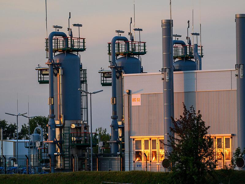 Die bundesdeutschen Gasspeicher sind geringer gefüllt als vor einem Jahr.