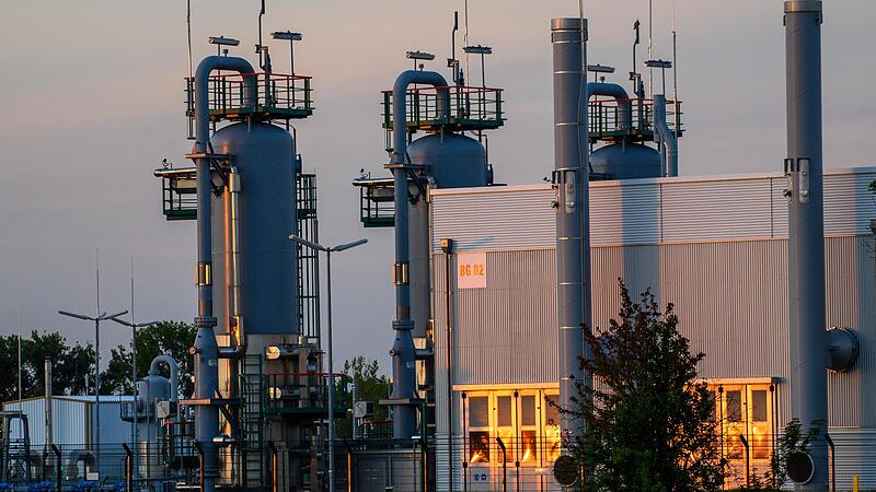 Die bundesdeutschen Gasspeicher sind geringer gefüllt als vor einem Jahr.