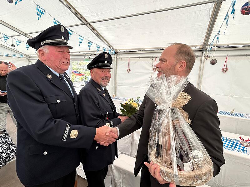 Verabschiedung von B&uuml;rgermeister Bernd Reisenweber in Ebersdorf bei Coburg