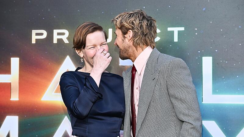Sandra H&uuml;ller und Ryan Gosling