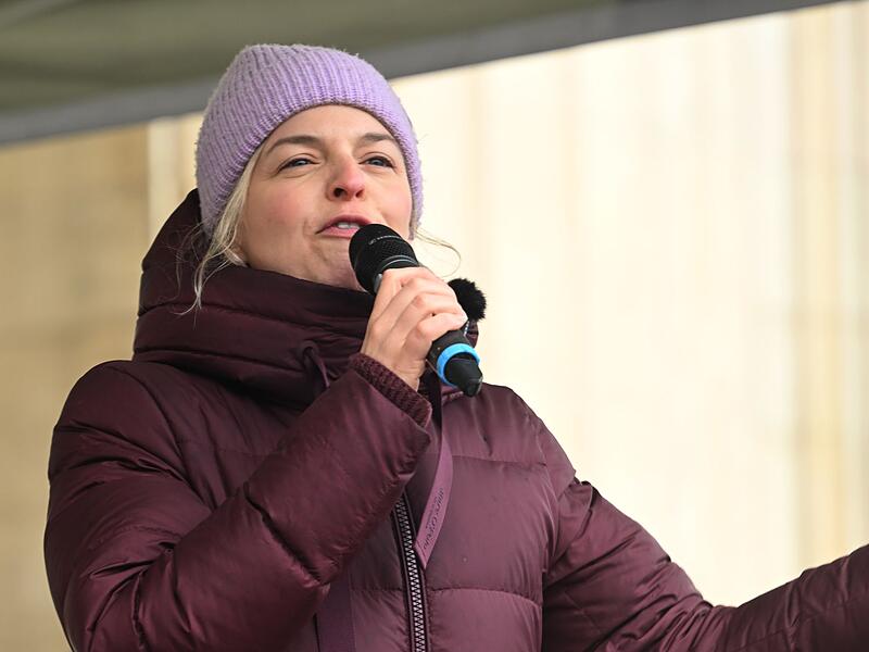 Demonstration gegen sexuelle und digitale Gewalt