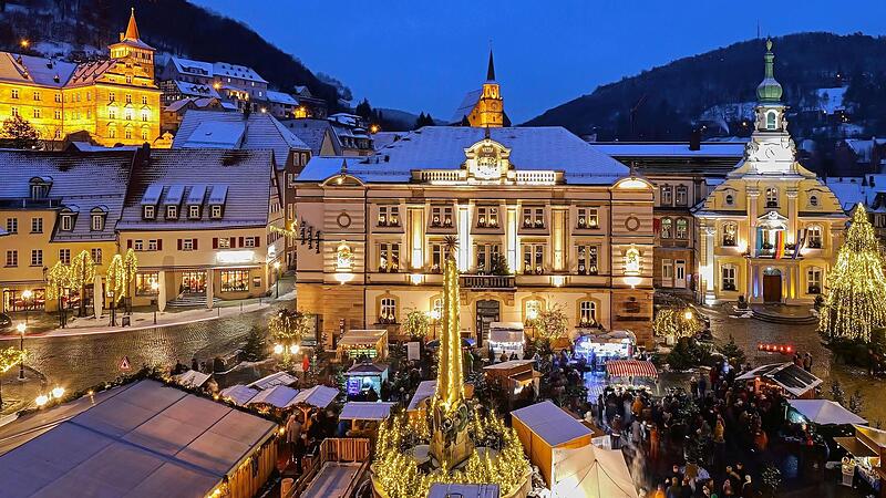 Der Weihnachtsmarkt lockte vergangenes Jahr viele Besucher in die Kulmbacher Altstadt.