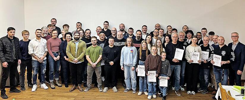 Diese herausragenden Sportler wurden geehrt. Diese herausragenden Sportler wurden geehrt.