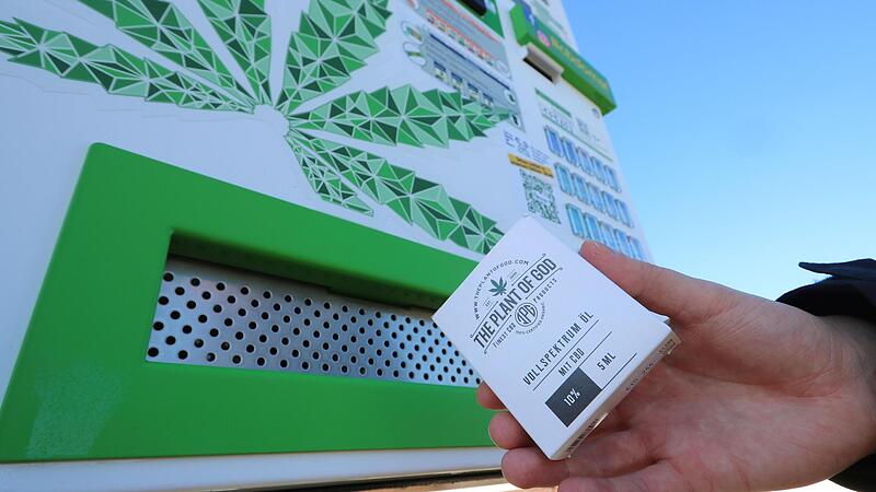 CBD-Öl aus dem neuen Hanfautomaten in ForchheimForchheim & Fränkische Schweiz