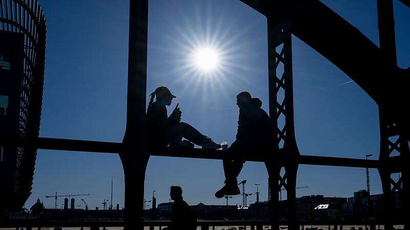 Fr&uuml;hlingswetter in M&uuml;nchen