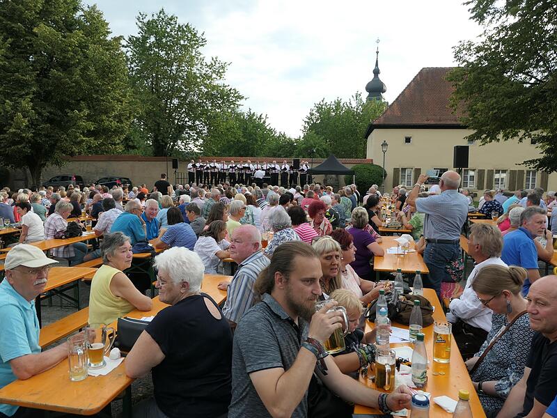 Zahlreiche Zuschauer waren nach Marienweiher gekommen.