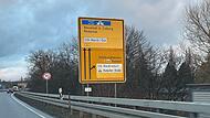 Bundesstraße 4 bei Coburg