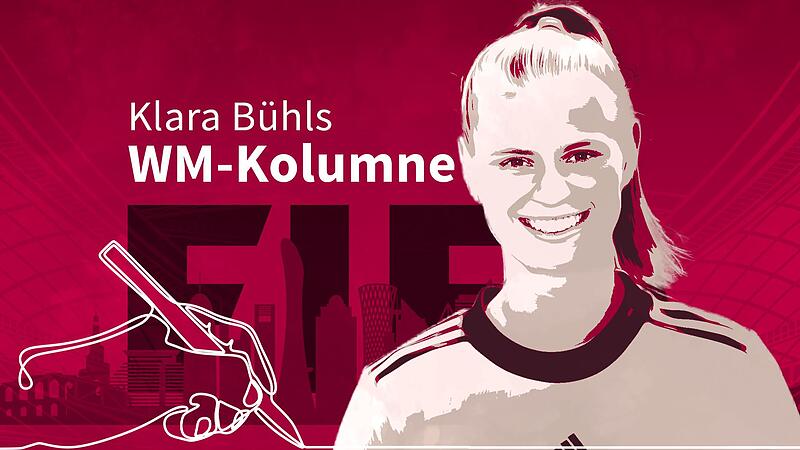 Klara Bühl ist deutsche Nationalspielerin und spielt für den FC Bayern München. Für diese Zeitung begleitet die gebürtige Haßfurterin die Fußball-WM in Katar. Klara Bühl ist deutsche Nationalspielerin und spielt für den FC Bayern München. Für diese Zeitung begleitet die gebürtige Haßfurterin die Fußball-WM in Katar.